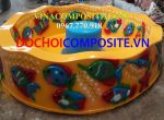 Hồ câu cá  nhựa trẻ em hình tròn, bồn câu cá nhựa trẻ con